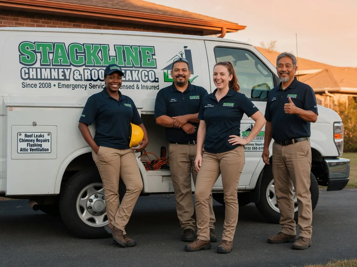 Chimney flashing repair company in Blaine, TN